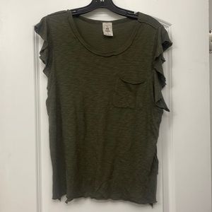 Free people Olive tee